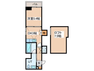 メ－プル北円山の物件間取画像